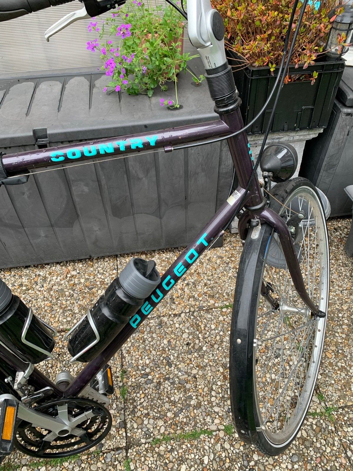 Peugeot Country 300 Herenfiets- Vintage Toerfiets, 28 inch, Gebruikt, Velgrem, 15 tot 20 versnellingen