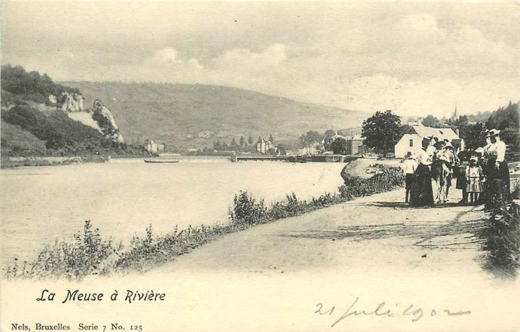 381-127-027 La Meuse a Riviere, Verzenden, Voor 1920, Overig Europa