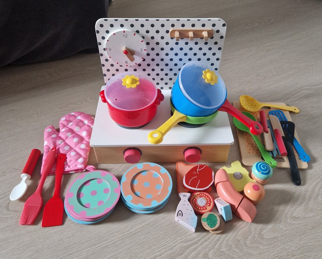 Mini kinder keukentje, Kinderen en Baby's, Ophalen, Gebruikt, Speelkeuken