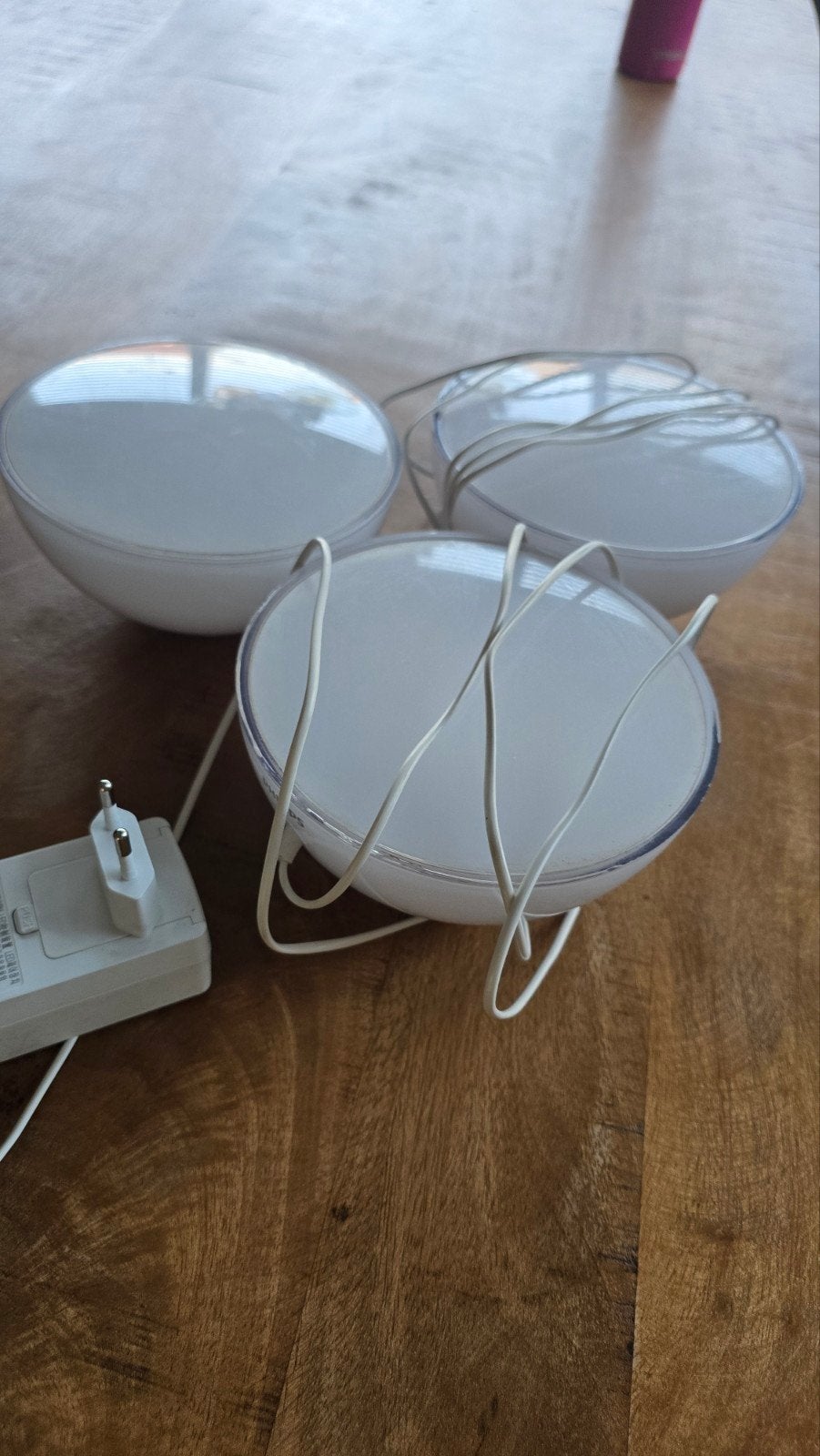 Drie Philips Hue Go lampen, Ophalen