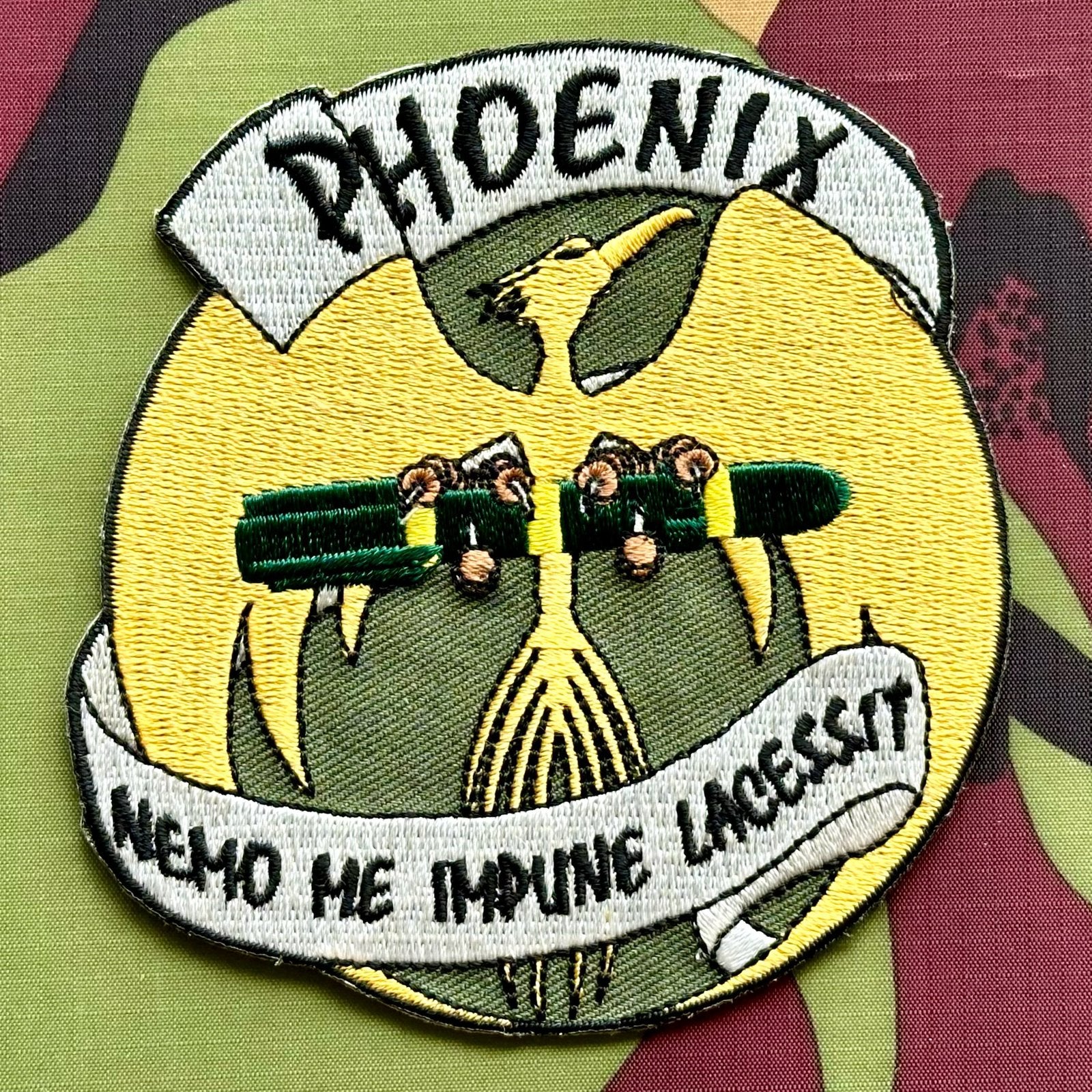 Patch RNLAF 301 SQN Phoenix Flight, Verzamelen, Militaria | Algemeen, Ophalen of Verzenden, Luchtmacht, Nederland, Embleem of Badge