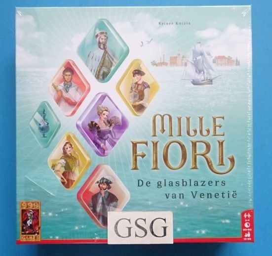 Mille Fiori de glasblazer van Venetië nr. 999-MIL01-00, Hobby en Vrije tijd, Gezelschapsspellen | Bordspellen, Ophalen, Nieuw