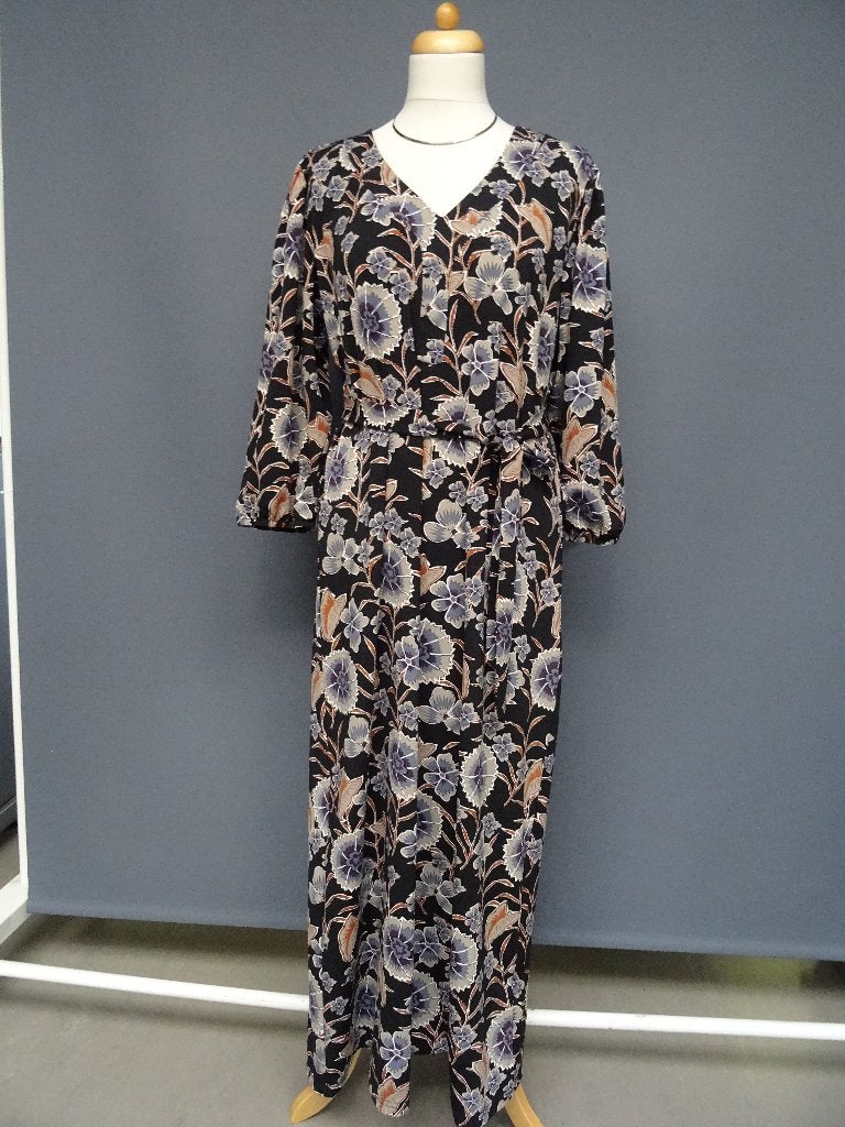 NORAH maat 40, midilange jurk., Kleding | Dames, Jurken, Maat 38/40 (M), Zwart, Ophalen of Verzenden, Zo goed als nieuw