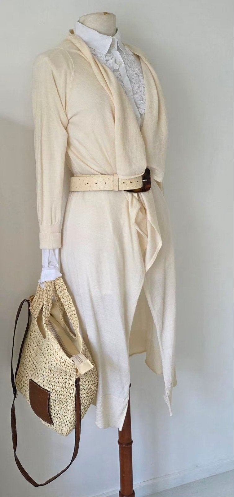 Pauw Scapa lange vest off white 38 40 42, Pauw Scapa, Verzenden, Maat 38/40 (M), Overige kleuren