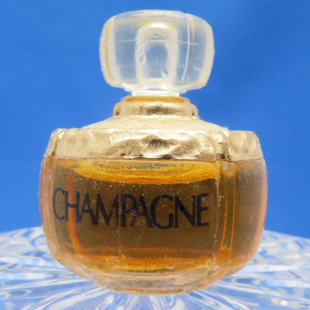 Mini - SAINT LAURENT - Champagne - 4ml - edt - 3,3cm, Verzamelen, Ophalen of Verzenden, Gebruikt, Miniatuur, Gevuld