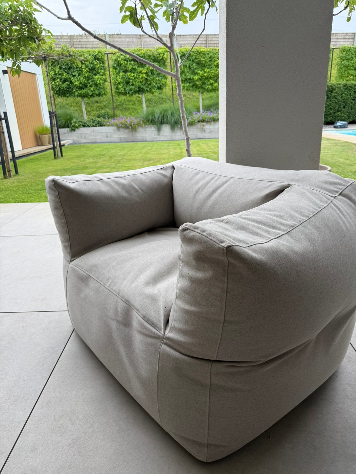 Bryck chair one seat eco light grey, Tuin en Terras, Ophalen, Zo goed als nieuw, Overige materialen, Stoel