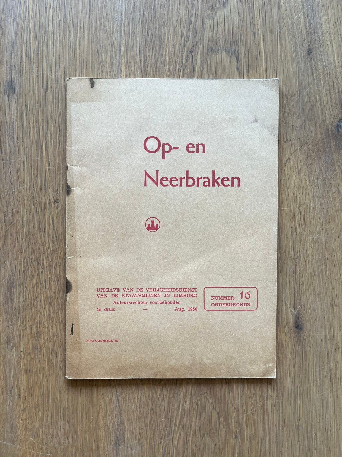 Op- en neerbraken - Staatsmijnen in Limburg, Boeken, Ophalen of Verzenden, 20e eeuw of later, Gelezen