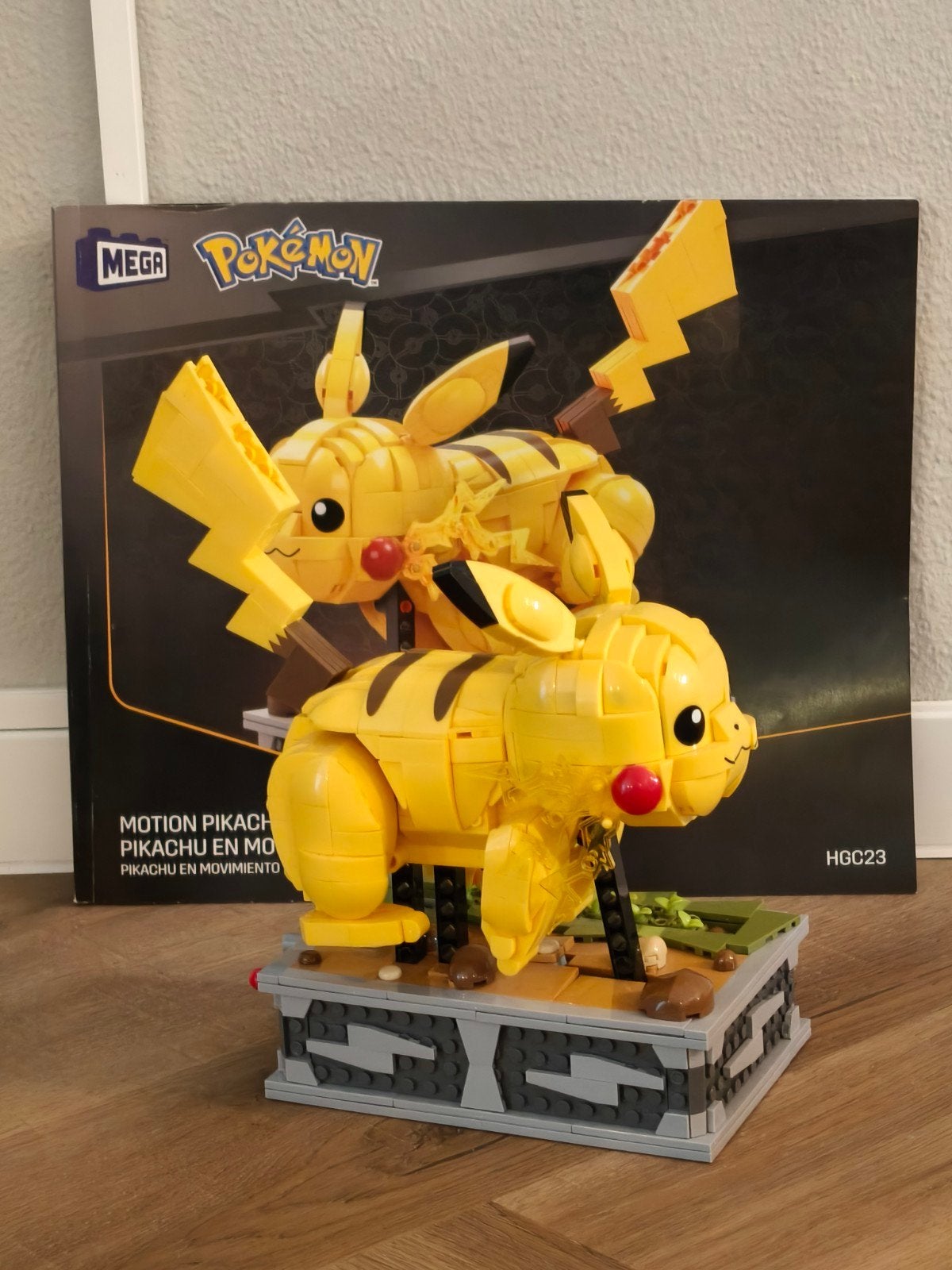 Mega Construx Pokémon Motion Pikachu (HGC23) - Compleet, Ophalen of Verzenden