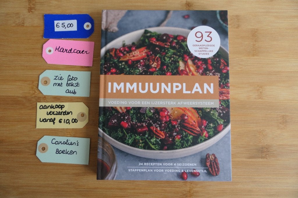 Immuunplan. Jesse Van der Velde. Patricia Lautenschutz., Boeken, Ophalen of Verzenden, Gelezen, Gezondheid en Conditie, Jesse Van der Velde. Patricia Lautenschutz.