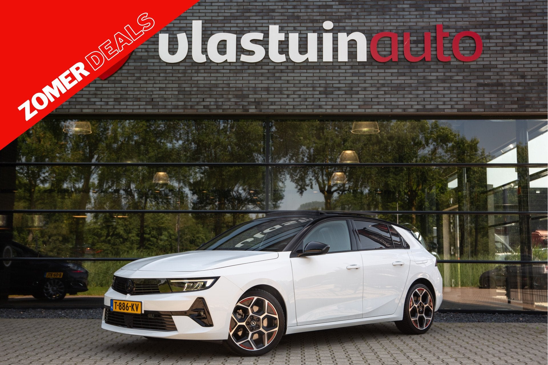 Opel Astra 1.6 Hybrid GS Line , Panoramadak, Adap. cruise, S, Stof, Gebruikt, 4 cilinders, 181 pk