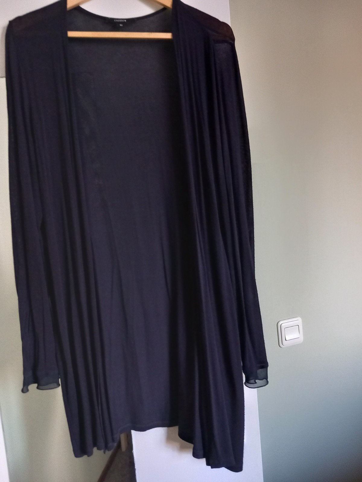 leuk dun vest Comma donkerblauw maat 40, Verzenden, Zo goed als nieuw, Maat 38/40 (M), Blauw