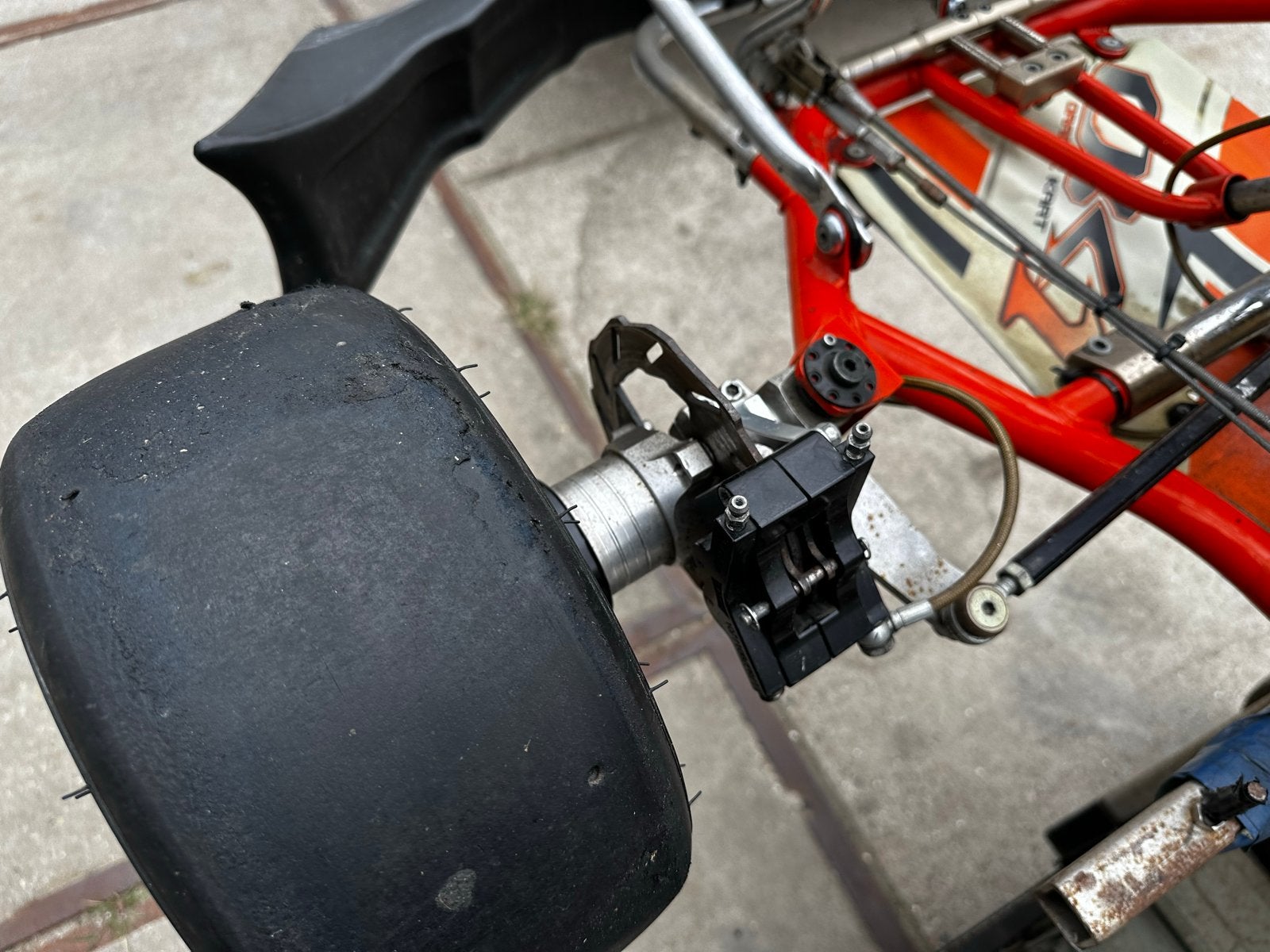 Complete Rotax Max Kart Set met voorrem, Sport en Fitness, Karting, Ophalen, Gebruikt, Kart