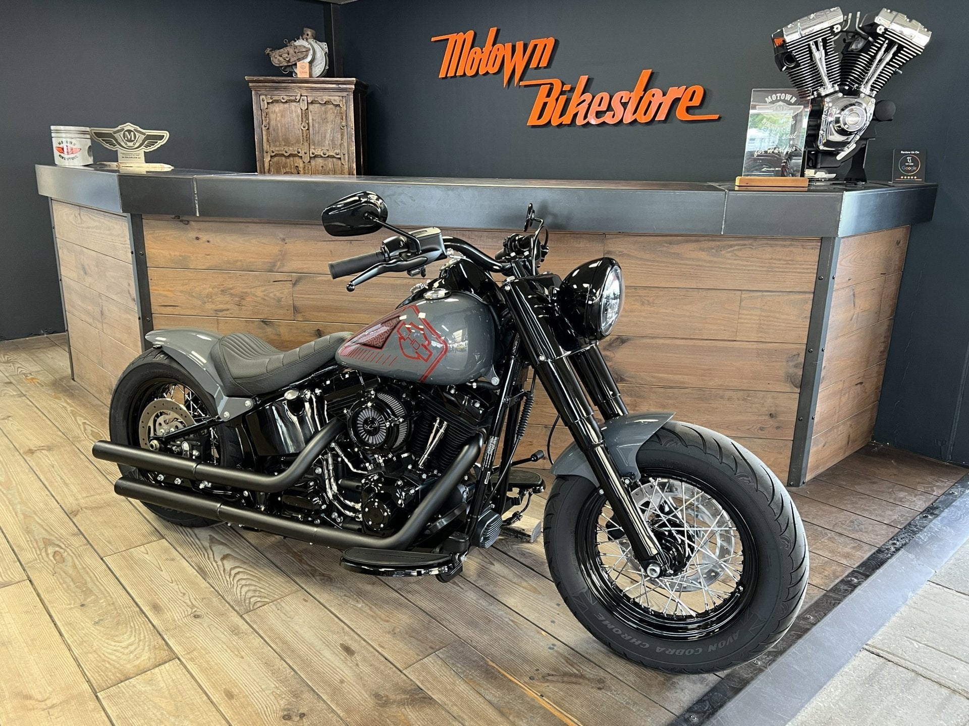Harley Davidson FLS Softail Slim Custom Special Paint Custom, Motoren, 1690 cc, Bedrijf, Meer dan 35 kW, Overig
