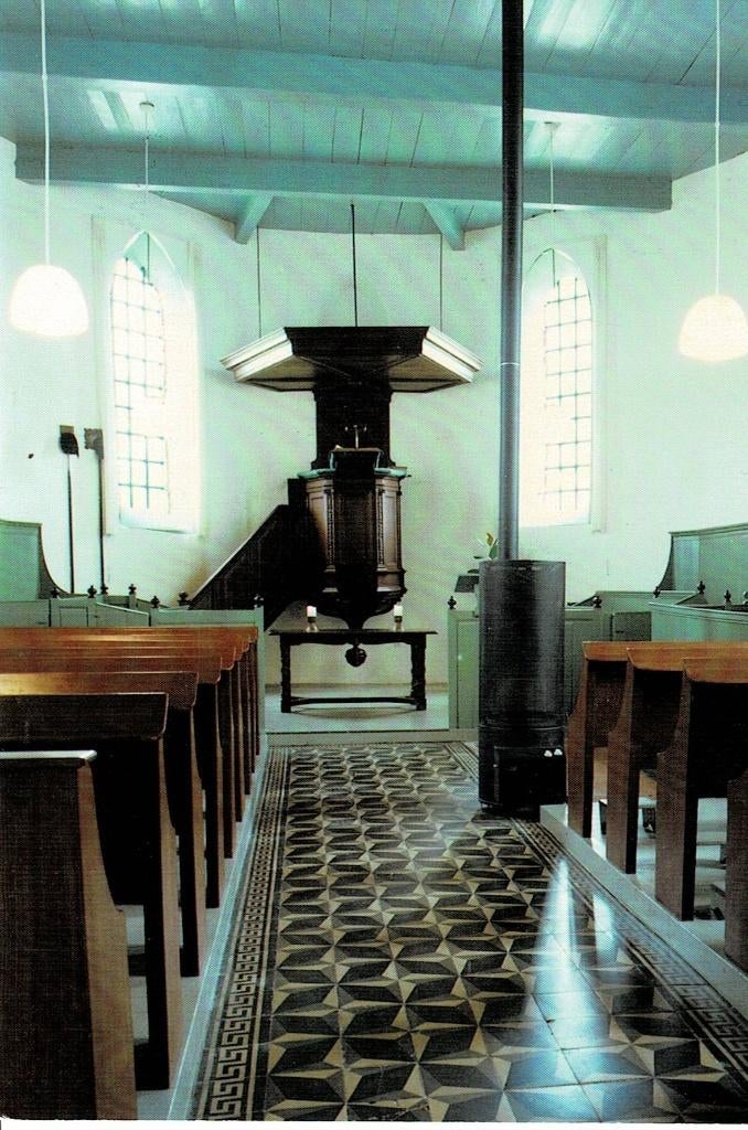 Lettelbert, interieur Kerk, Verzenden, Ongelopen, Groningen
