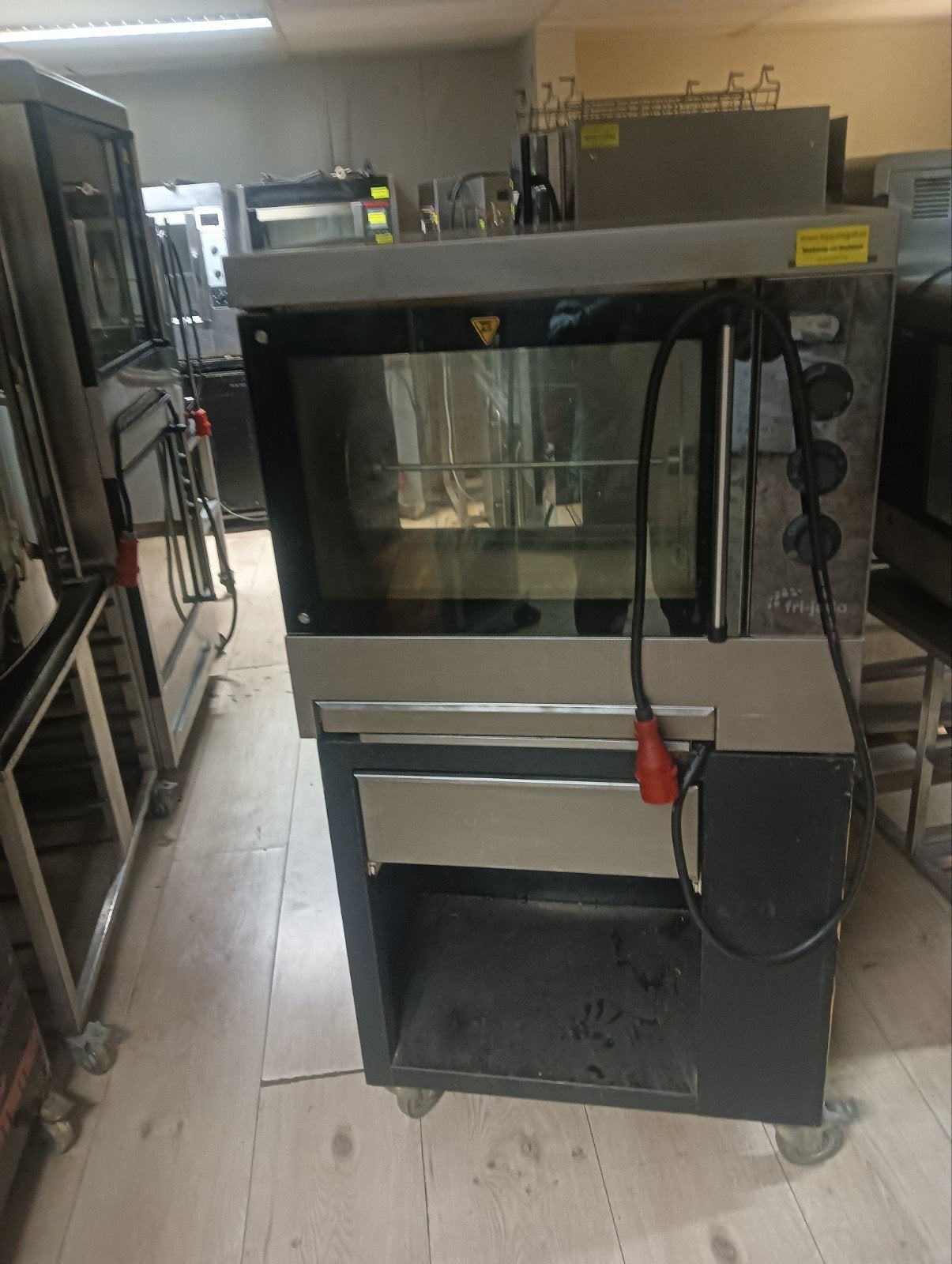 kippengrill,frijado,tg 4,220v,uniek exemplaar,eurogrill, Fornuis, Frituur en Grillen, Gebruikt, -, -