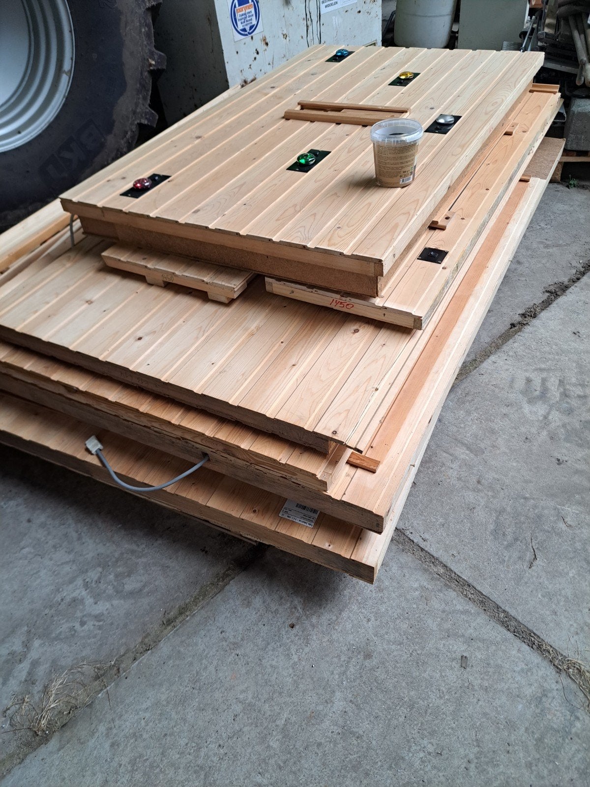Complete Inbouw Sauna - Klaar voor Installatie, Ophalen of Verzenden, Zo goed als nieuw, Infrarood, Complete sauna