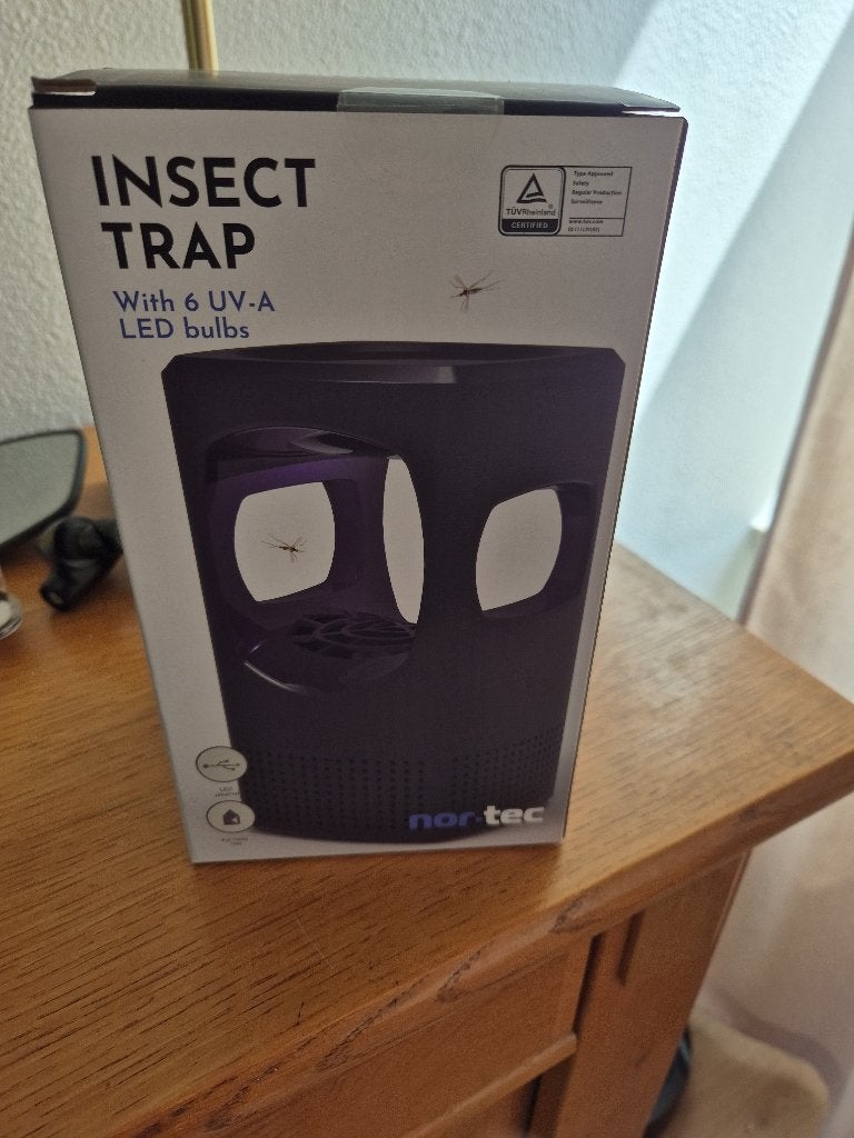Nor-Tec Insect trap with 6 UV-A-LED bulbs-NEW in box, Overige soorten