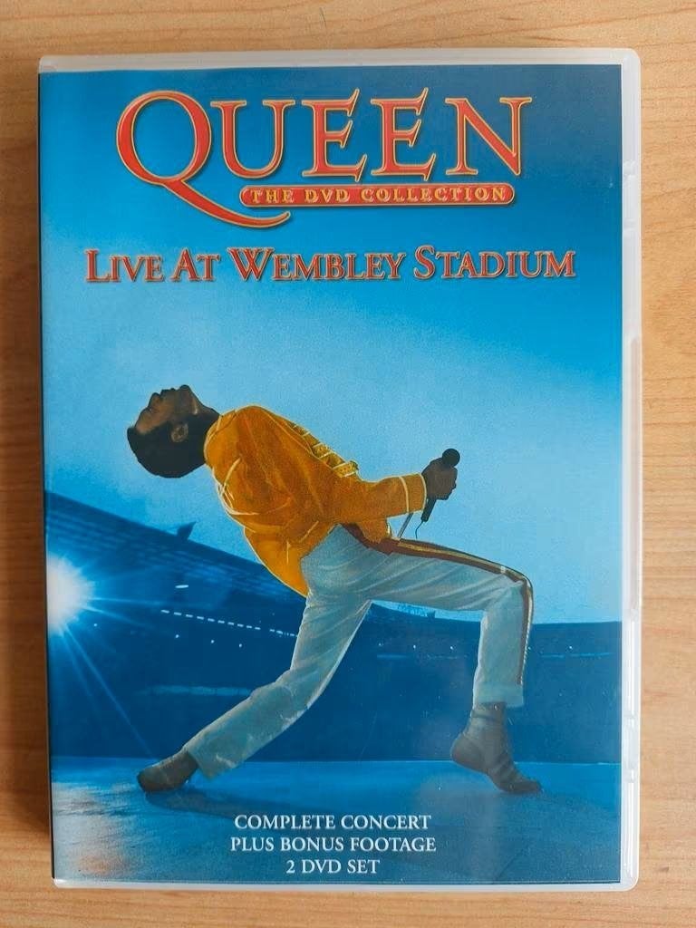 Queen Live at Wembley Stadium 2-DVD, Alle leeftijden, Ophalen of Verzenden, Zo goed als nieuw