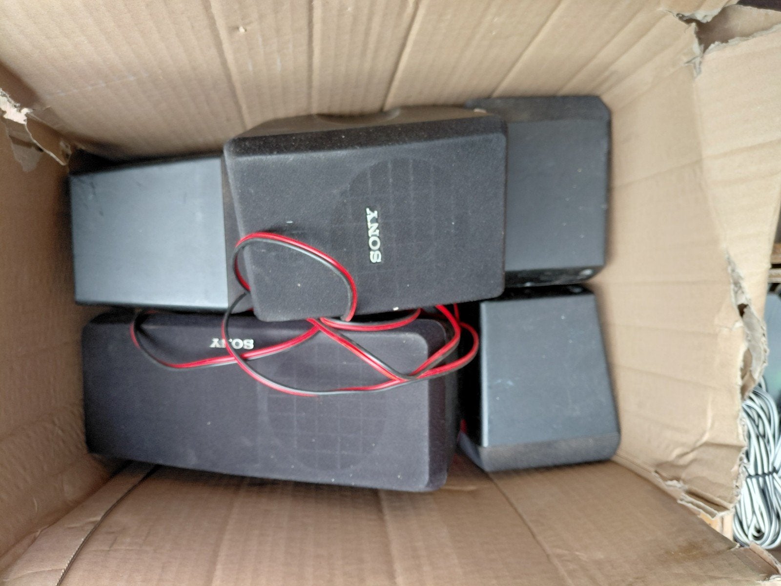 luidsprekers voor surround, Audio, Tv en Foto, Luidsprekers, Overige merken, Gebruikt, Ophalen of Verzenden, 60 tot 120 watt