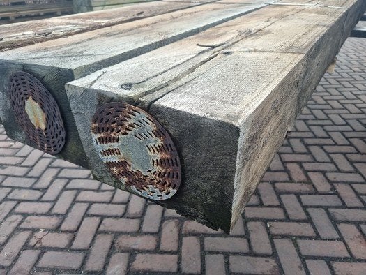 Hardhouten balken 20x30 cm - nr: HB419, Ophalen, 250 cm of meer, Balken, Hardhout