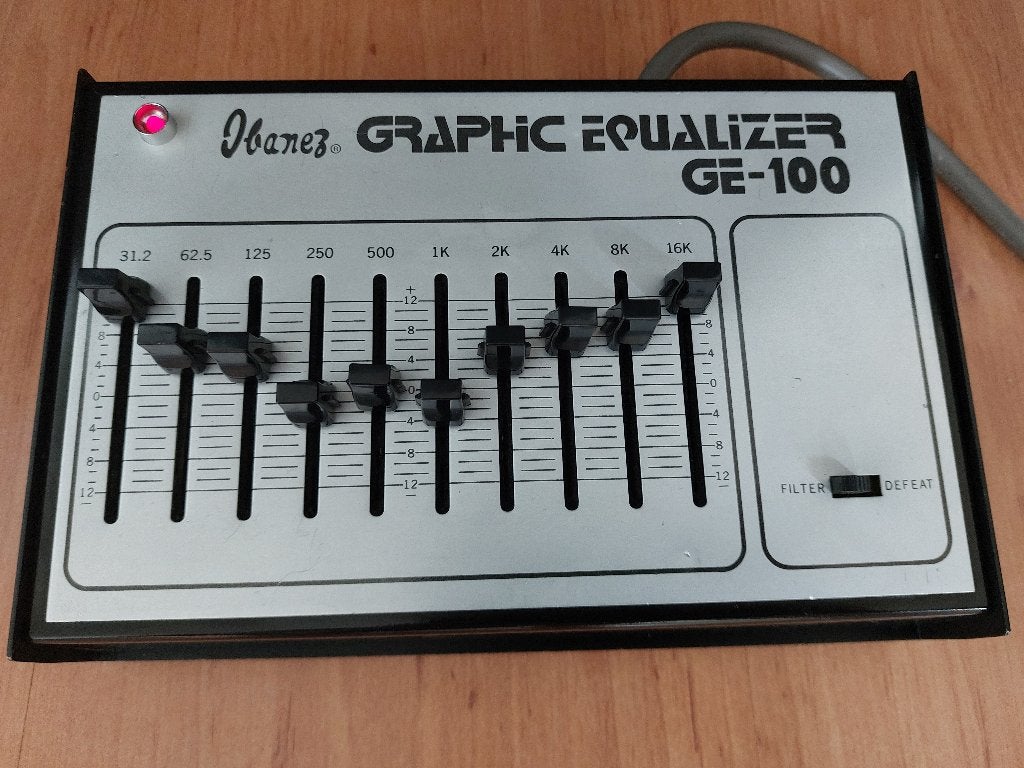 Ibanez GE-100 Graphic Equalizer 1970's MINT, Muziek en Instrumenten, Effecten, Ophalen of Verzenden, Zo goed als nieuw, Volume