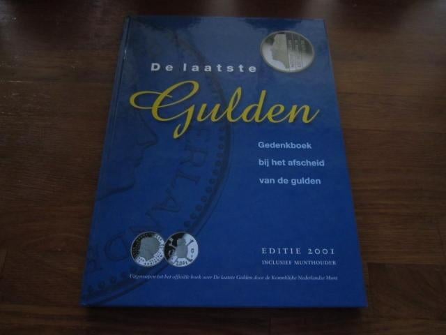 De laatste Gulden gedenkboek. Nieuw., Ophalen of Verzenden, Koningin Beatrix, Overige waardes, Setje