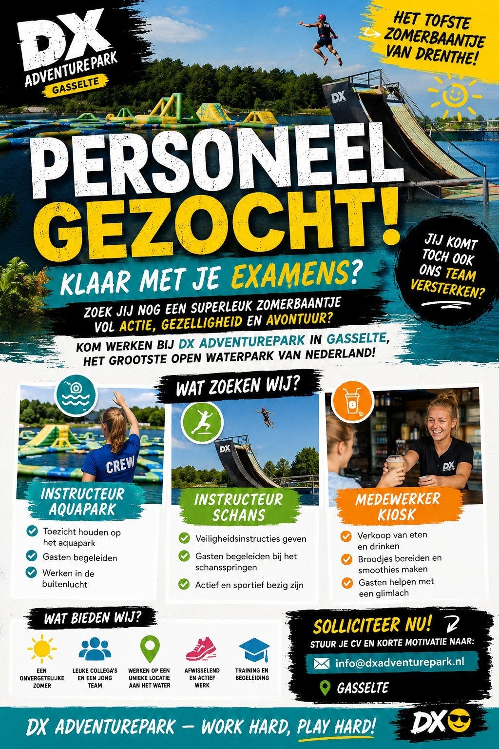Personeel gezocht, Vacatures, Vacatures | Horeca en Catering, Variabele uren, Overige niveaus, Starter, Overige vormen