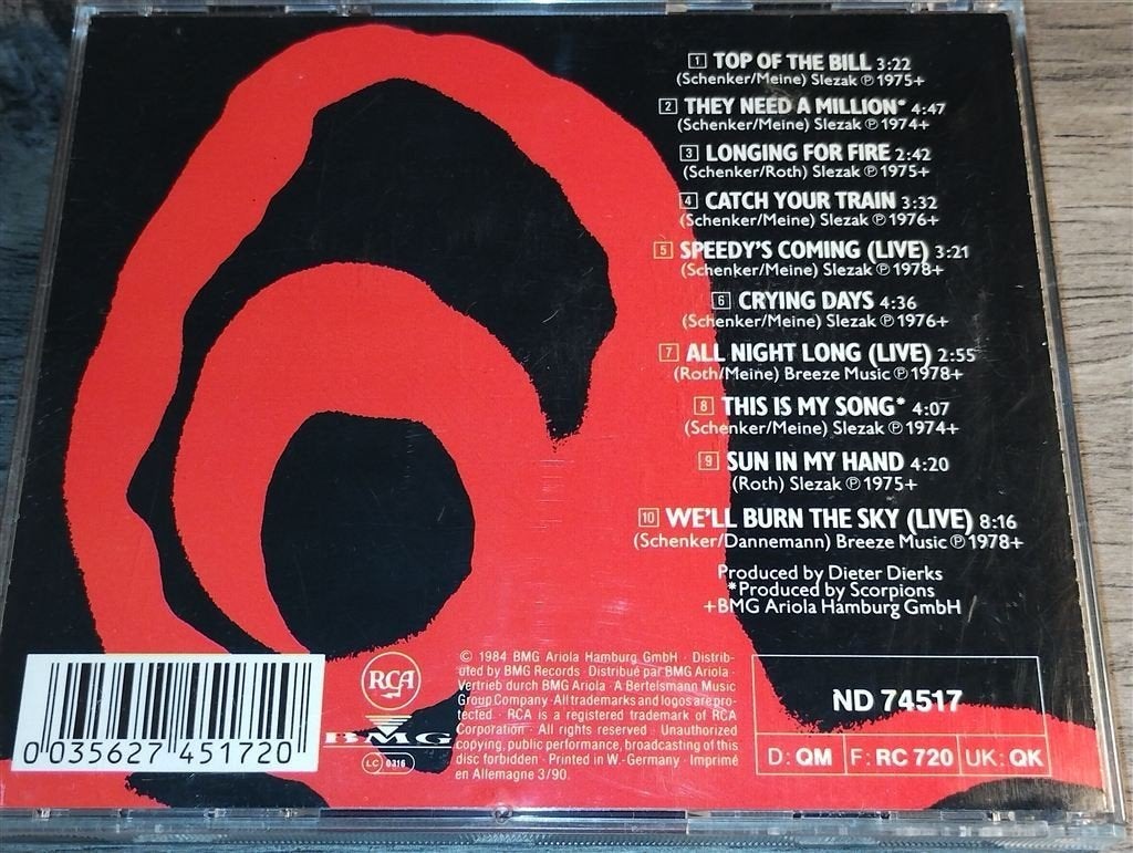 Scorpions - Best Of Scorpions Vol. 2, Cd's en Dvd's, Ophalen of Verzenden, Zo goed als nieuw, Poprock