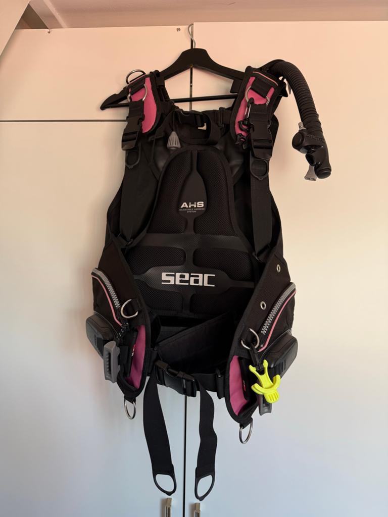 SEAC Duikvest of trimvest Femme Maat L, Watersport en Boten, Ophalen, Zo goed als nieuw, Trimvest of Wing