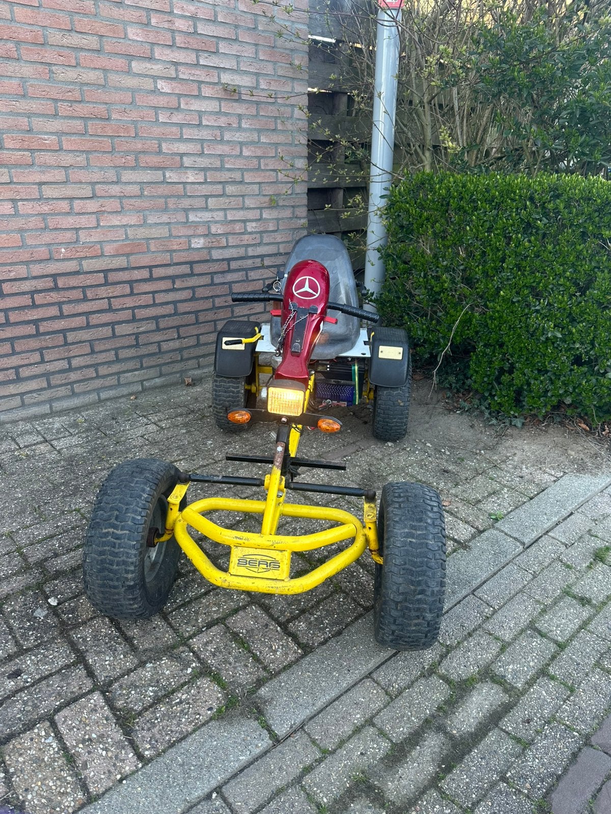 Elektrische skelter ️ vlammend 🔥😎de zomer in !, Ophalen, Gebruikt, Berg, Motor