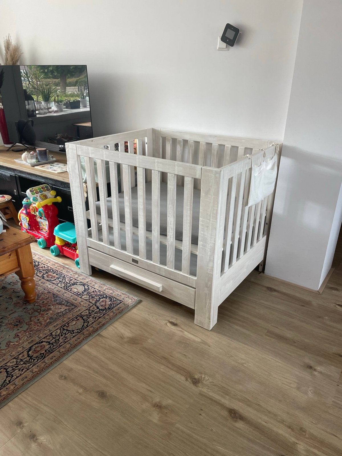 Coming Box van Coming met matras en opbergzakje, Kinderen en Baby's, Ophalen, Gebruikt, 70 tot 85 cm, Minder dan 140 cm