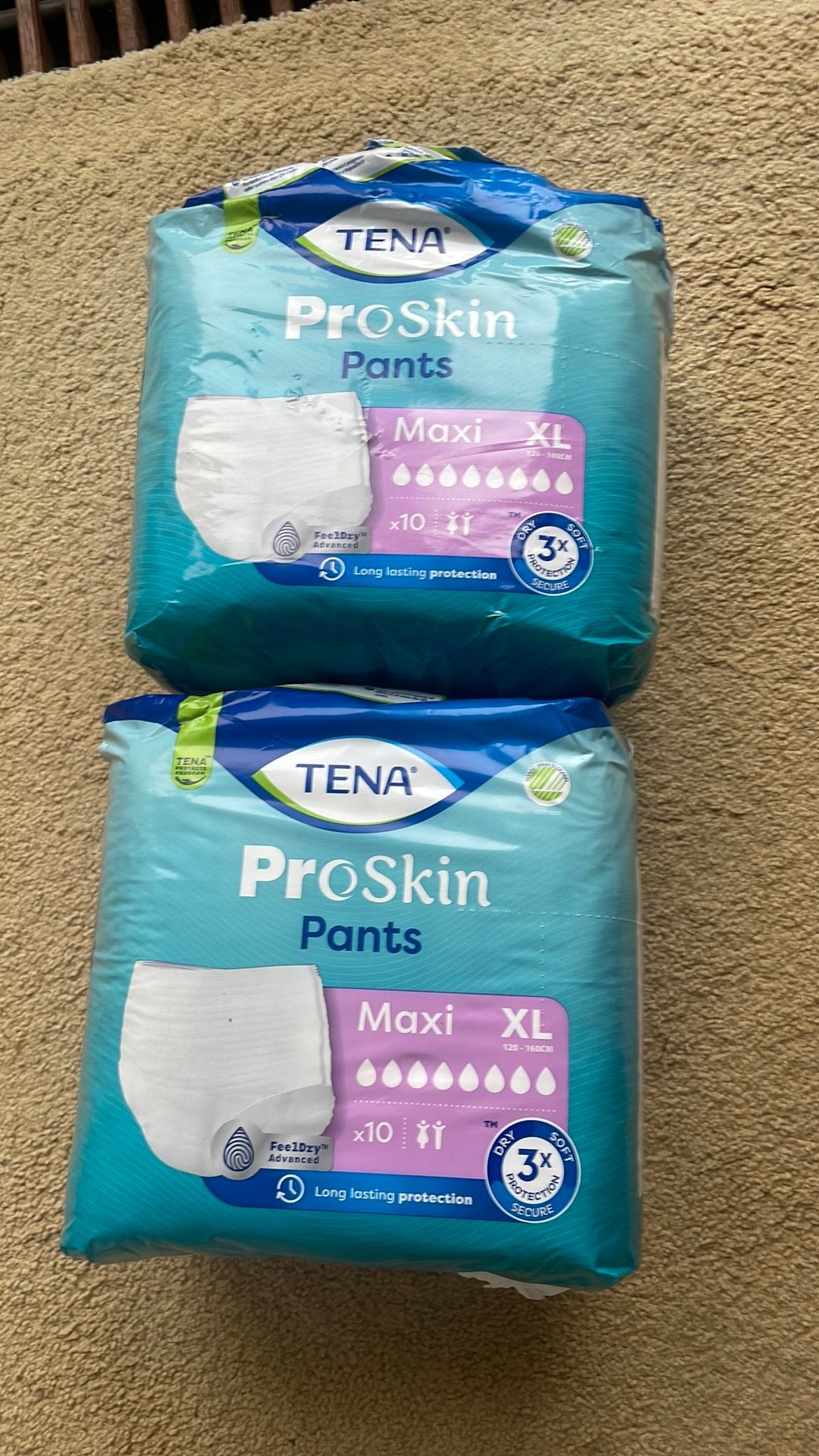Tena pants maxi XL pak 10 en open pak 8 stuks, Ophalen of Verzenden, Nieuw
