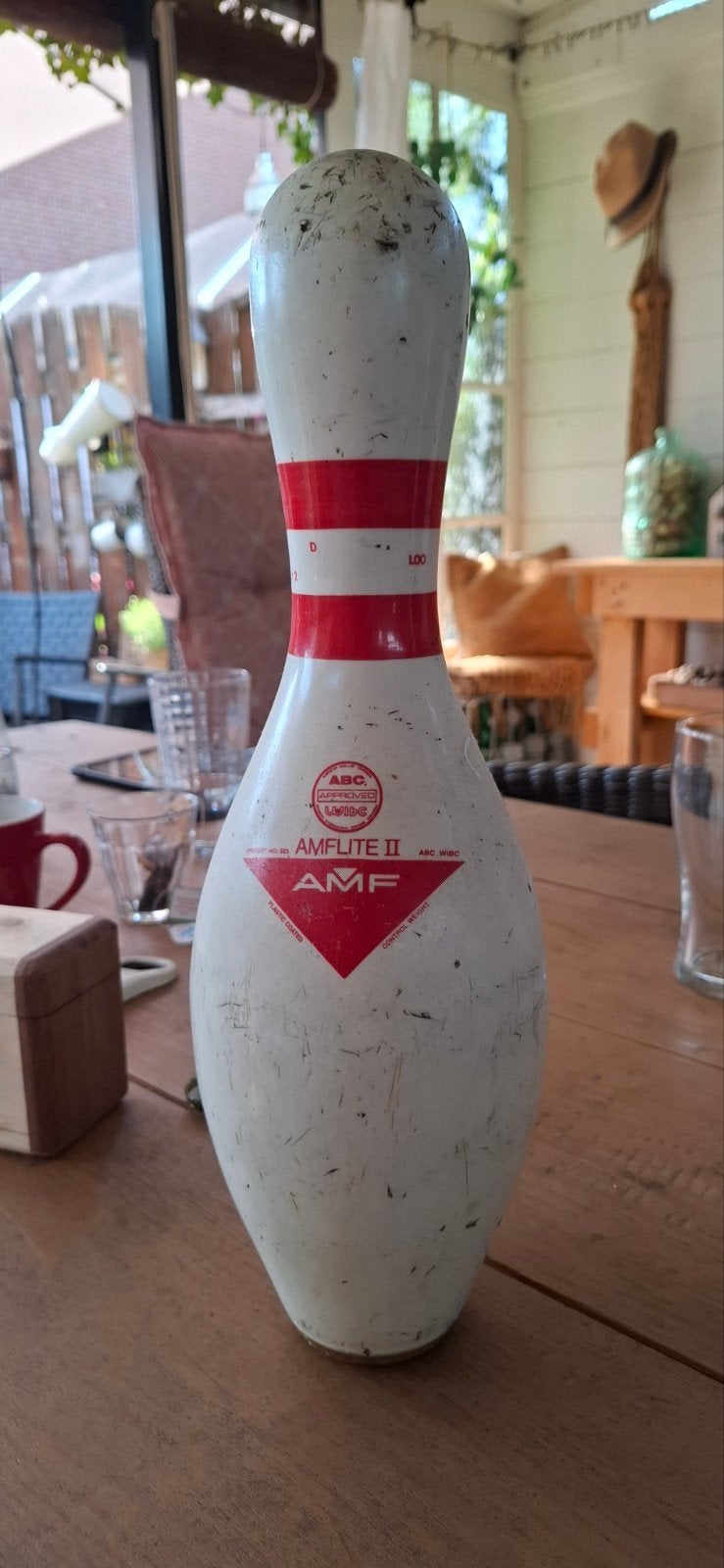 Vintage Bowling Pin AMF Amflite II - Decoratie, Sport en Fitness, Overige Sport en Fitness, Ophalen