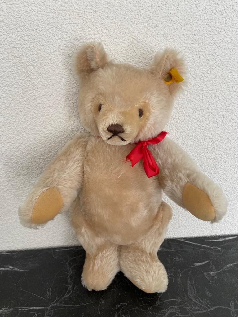 Steiff beer met knop, 32 cm - Klassieke teddybeer, Ophalen of Verzenden