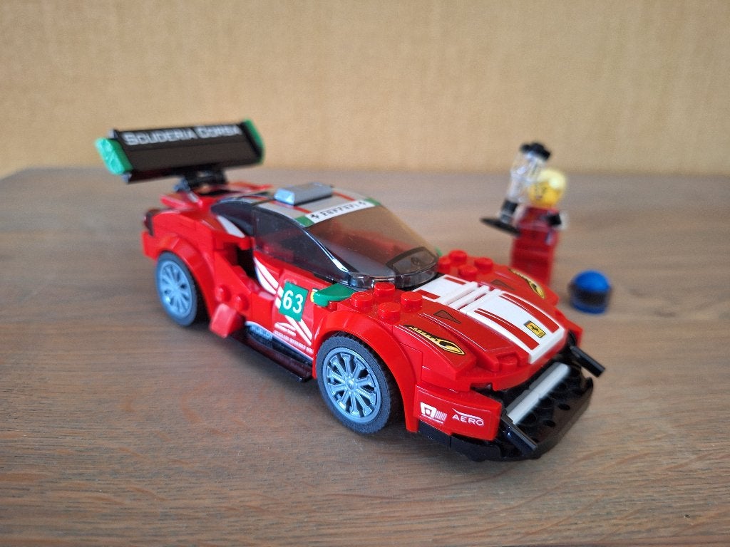Lego 75886 speed champions, Inclusief instructies, Gebruikt, Lego, Complete set