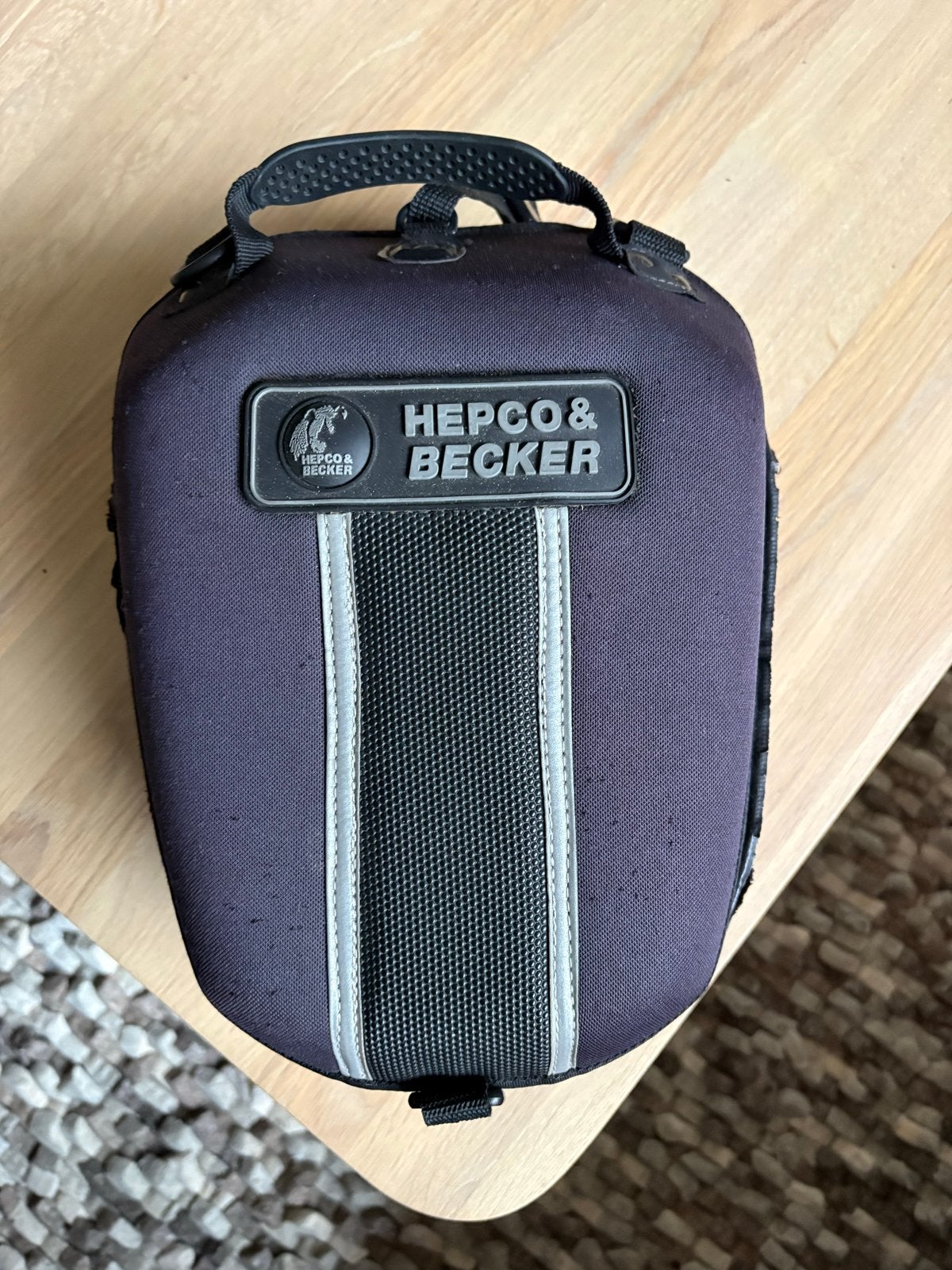 Hepco & Becker Motortas met Regenhoesje, Ophalen of Verzenden, Gebruikt