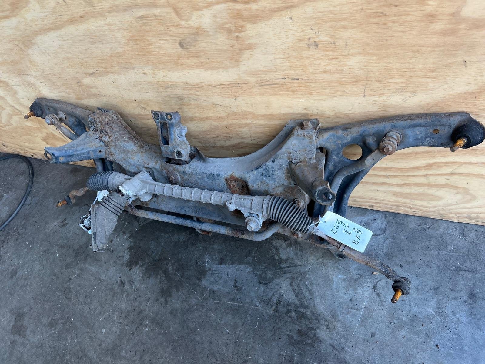 Toyota Aygo Subframe Onder-voor 2005-2014, Info@toyota.co.jp, Gebruikt, Toyota Motor Corporation, Toyota