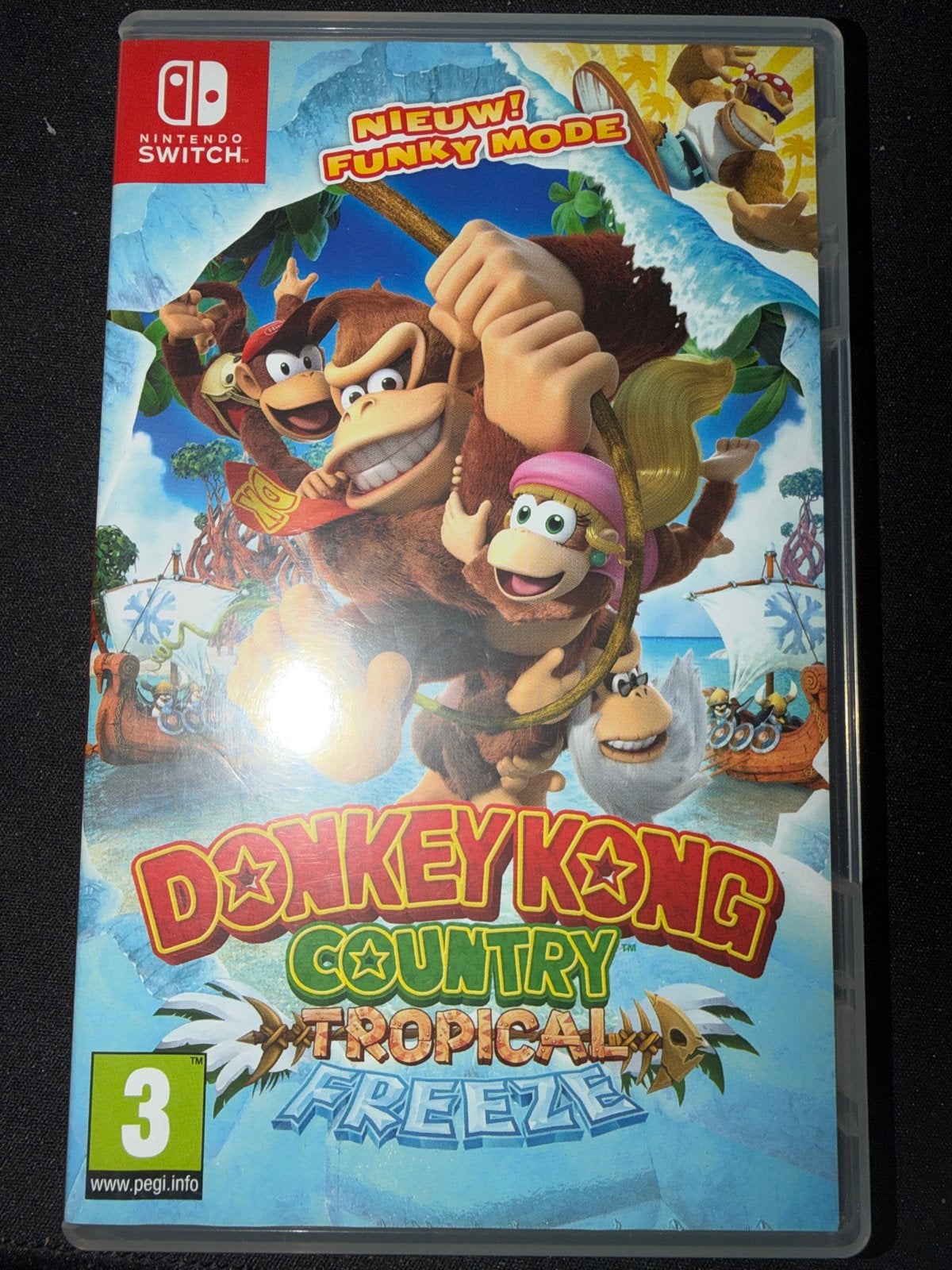 Donkey Kong Country Tropical Freeze Nintendo Switch, 2 spelers, Eén computer, Ophalen of Verzenden, Zo goed als nieuw