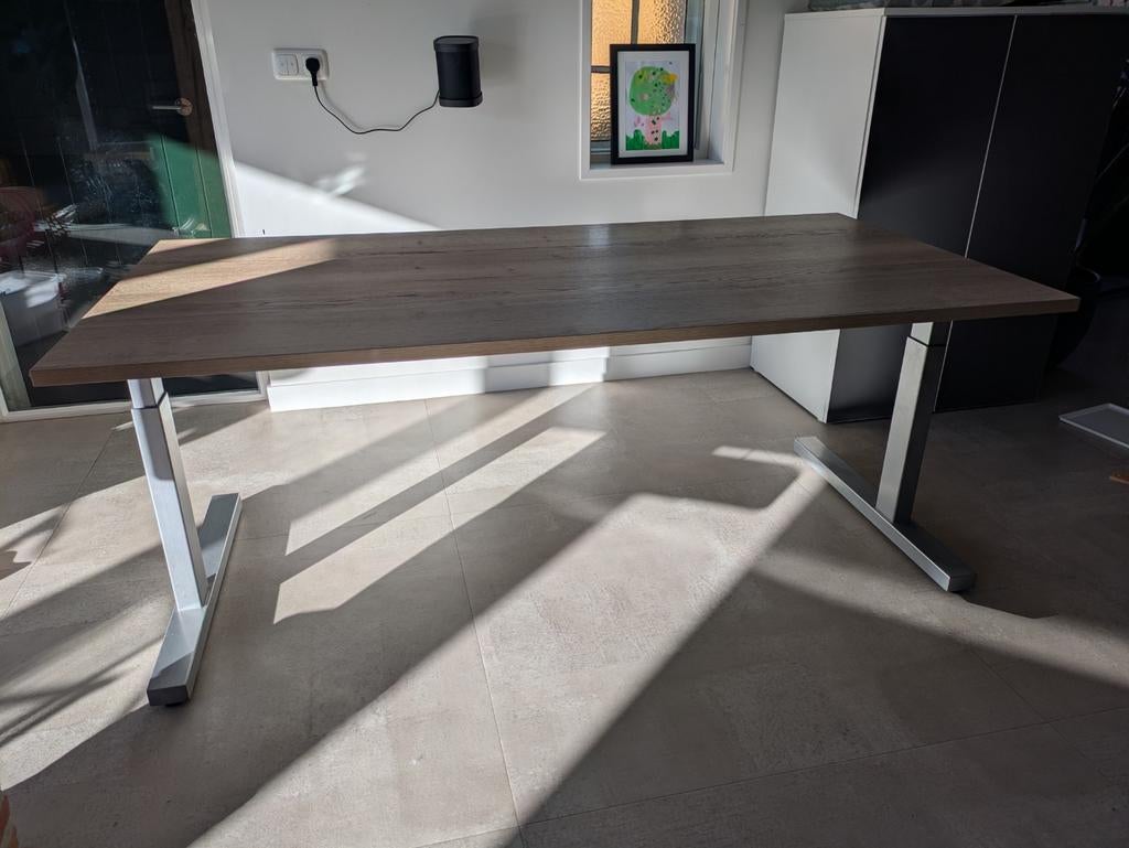 Rohde & Grahl bureau handslinger 180*90cm Eiken naturel, Huis en Inrichting, Bureaus, Ophalen, Elektrisch