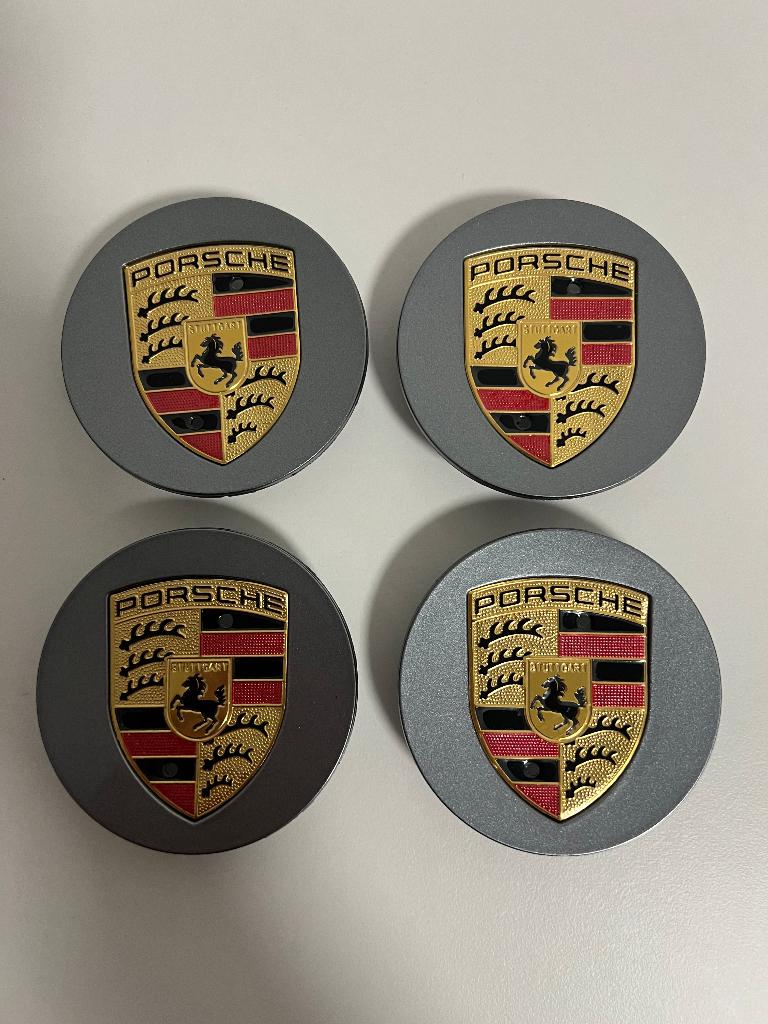 Porsche naafdop naaf kap / wieldoppen – 76mm nieuw Antraciet, Ophalen of Verzenden