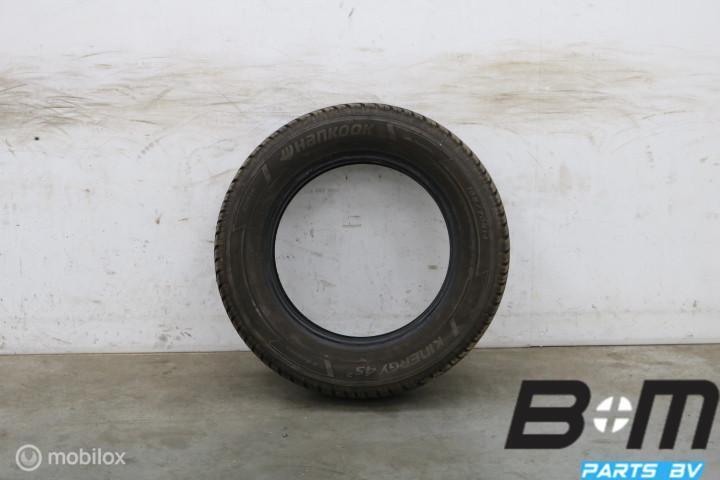 1 x 1657014 85T Hankook Kinergy 4S2 met 6mm 165 70 14, Auto-onderdelen, Banden en Velgen, Gebruikt, Band(en)