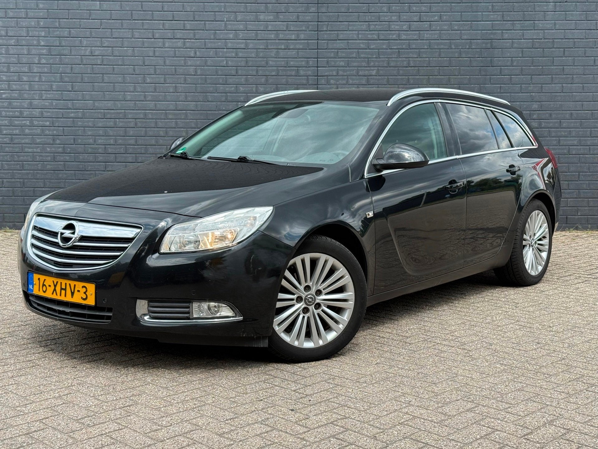 Opel Insignia 1.4 Turbo EcoFlex Sports Tourer Bj 2012 ECC Ai, 1350 kg, Stof, Gebruikt, 4 cilinders
