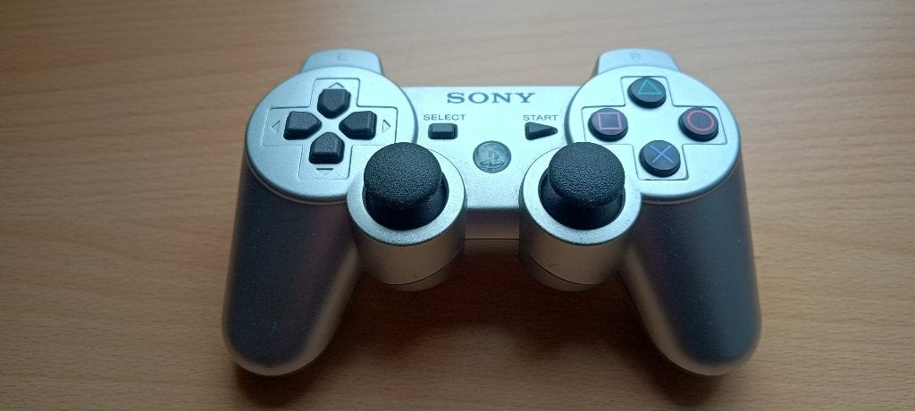 Sony Dualshock 3 Sixaxis Silver, Ophalen of Verzenden, Gebruikt, Controller