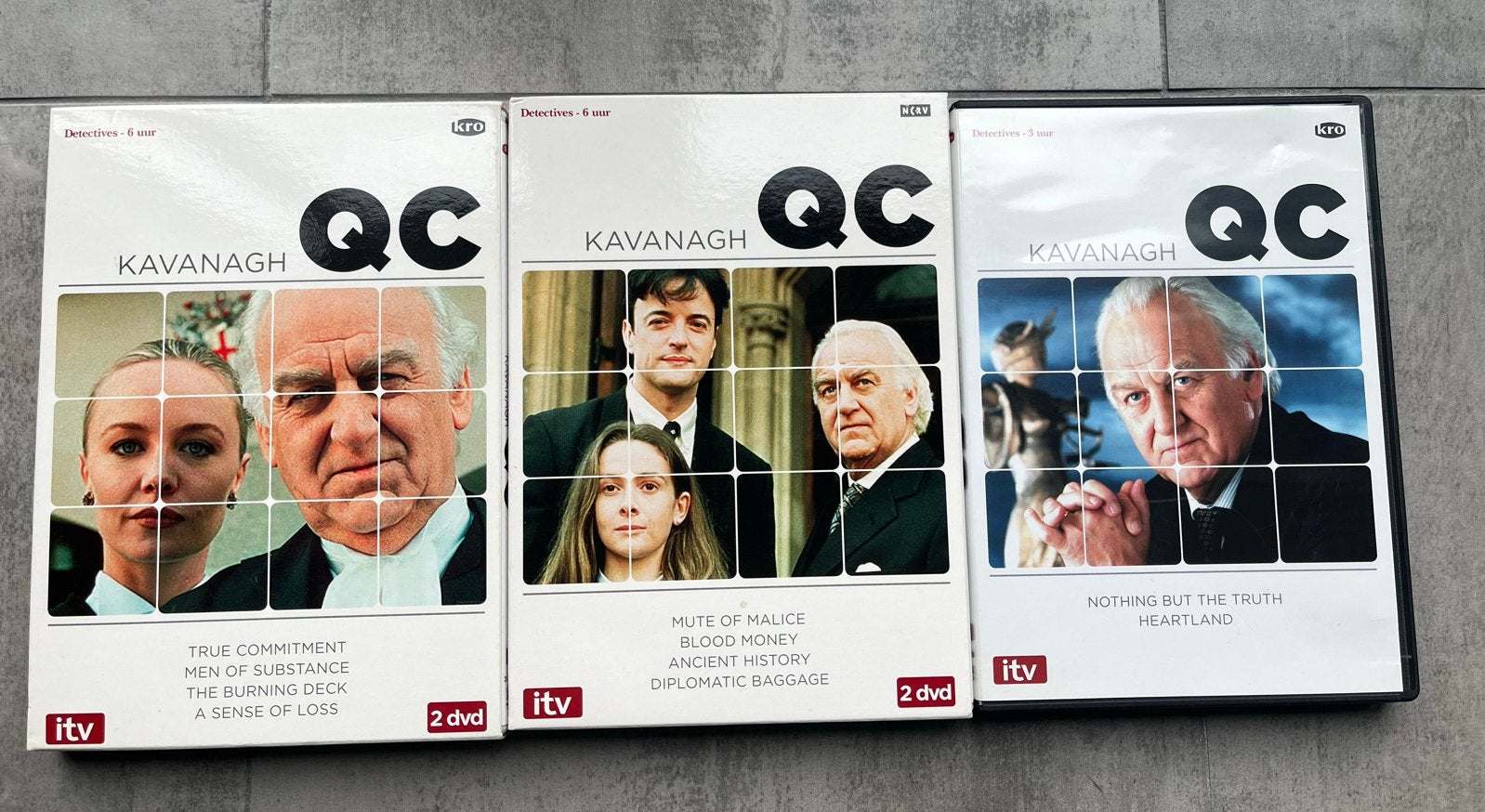 Kavanagh QC - Deel 1, 2 en 3 (DVD), Engels, Seizoen 1, Nederlands, Drama