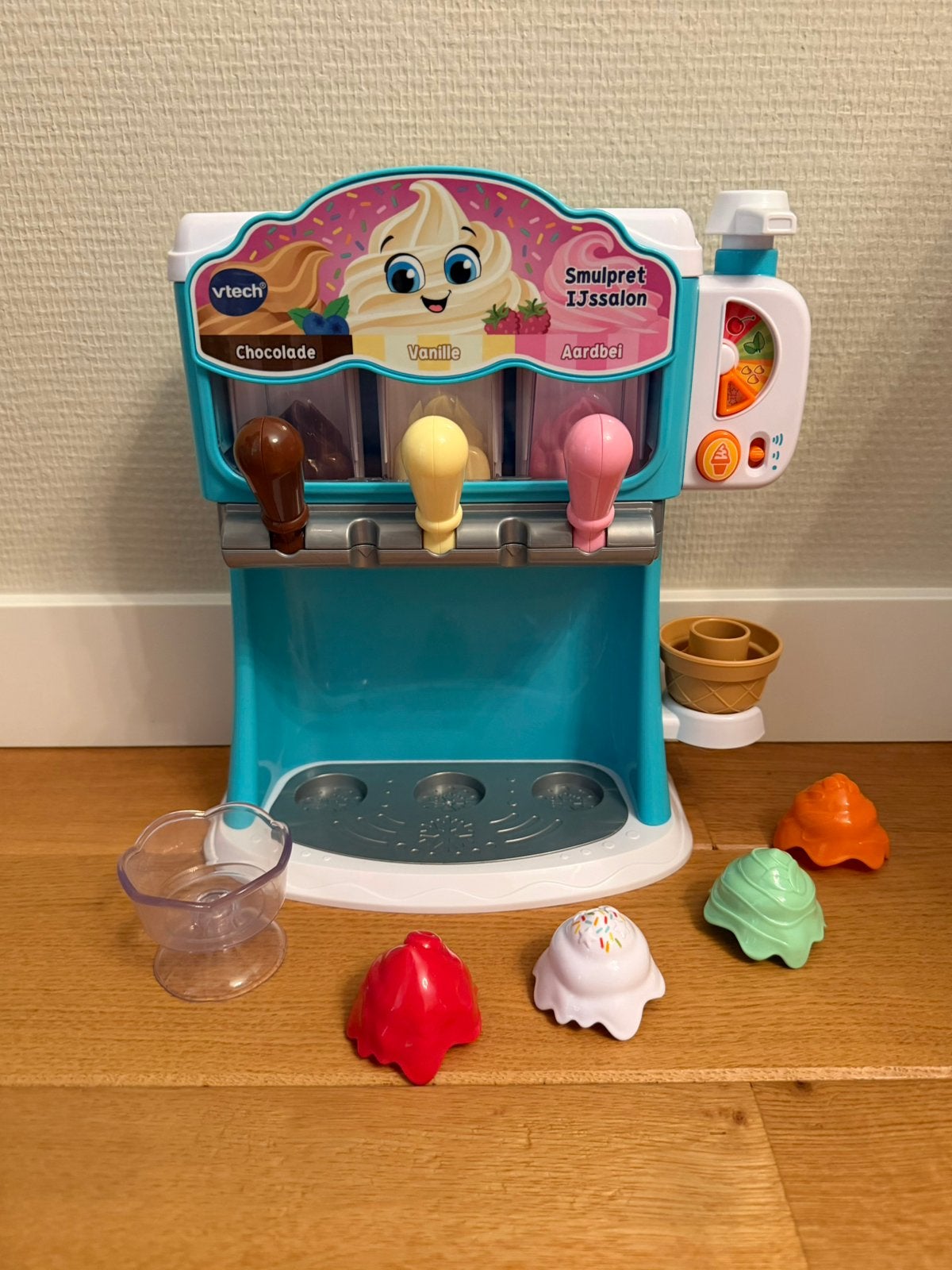 Vtech Smulpret ijssalon (compleet), Ophalen of Verzenden, Zo goed als nieuw