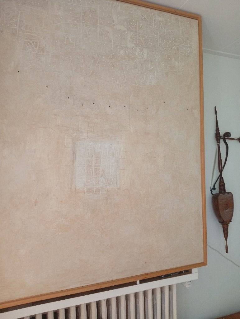 Schilderij, The Wall van Qassim Alsaedy, Ophalen, Overige stijlen, Doek, Gedateerd