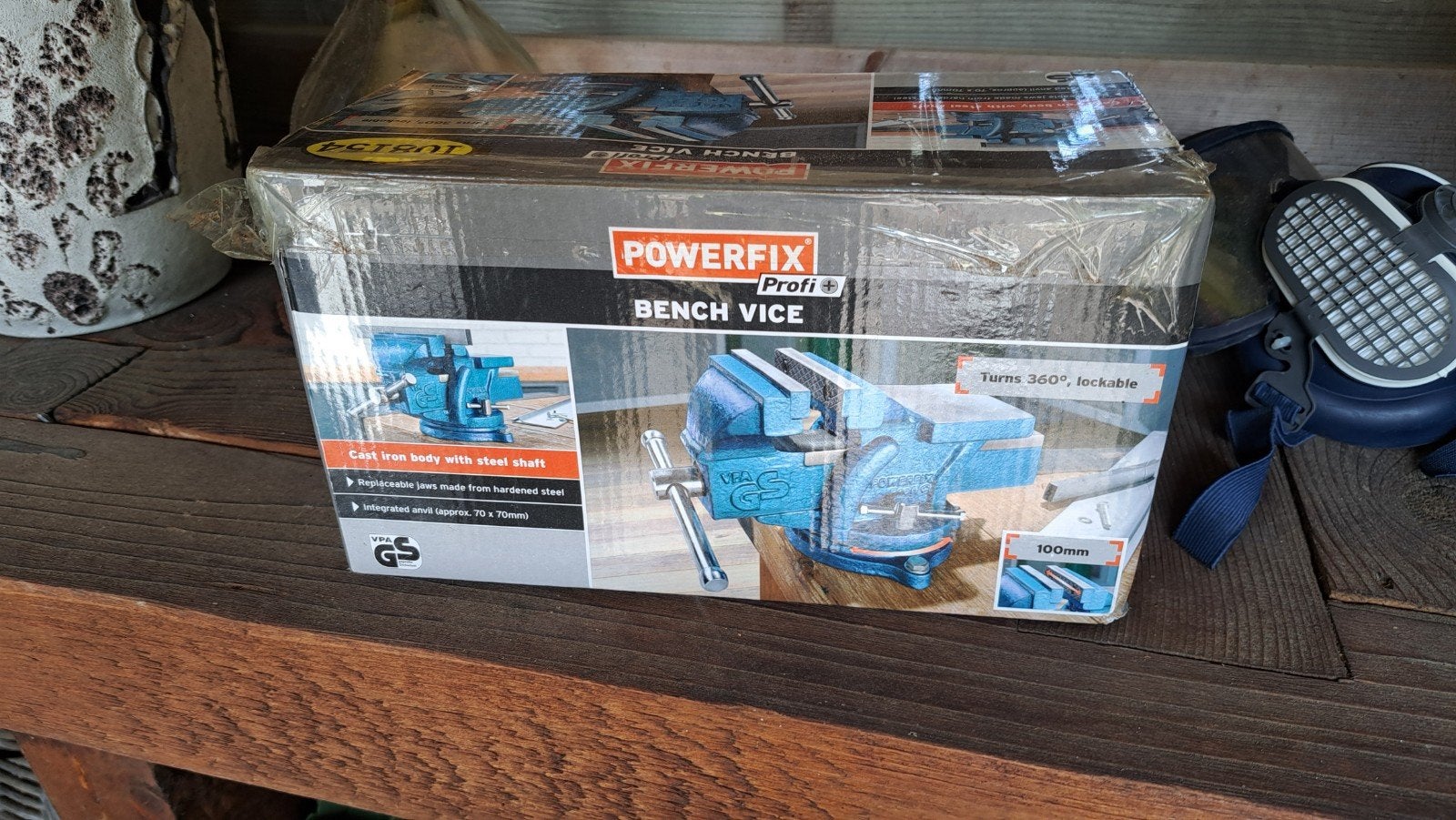 POWERFIX Profi bankschroef - Nieuw in doos, Ophalen, Nieuw