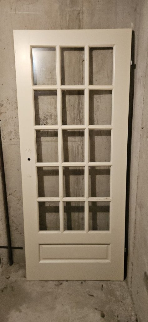 opdekdeur rechtsdraaiende binnendeuren 83x201,5cm, Ophalen, Gebruikt, 80 tot 100 cm, Binnendeur