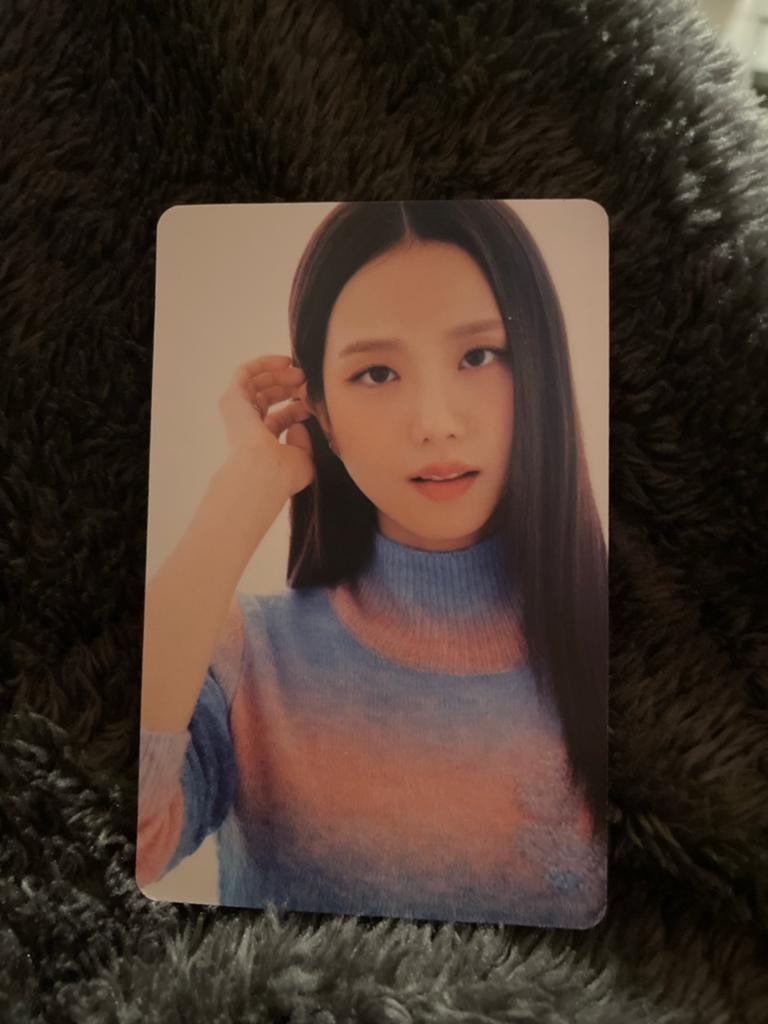 Jisoo Photocard - AMORTAGE JISOO MINI ALBUM, Verzenden, Zo goed als nieuw, Foto of Kaart
