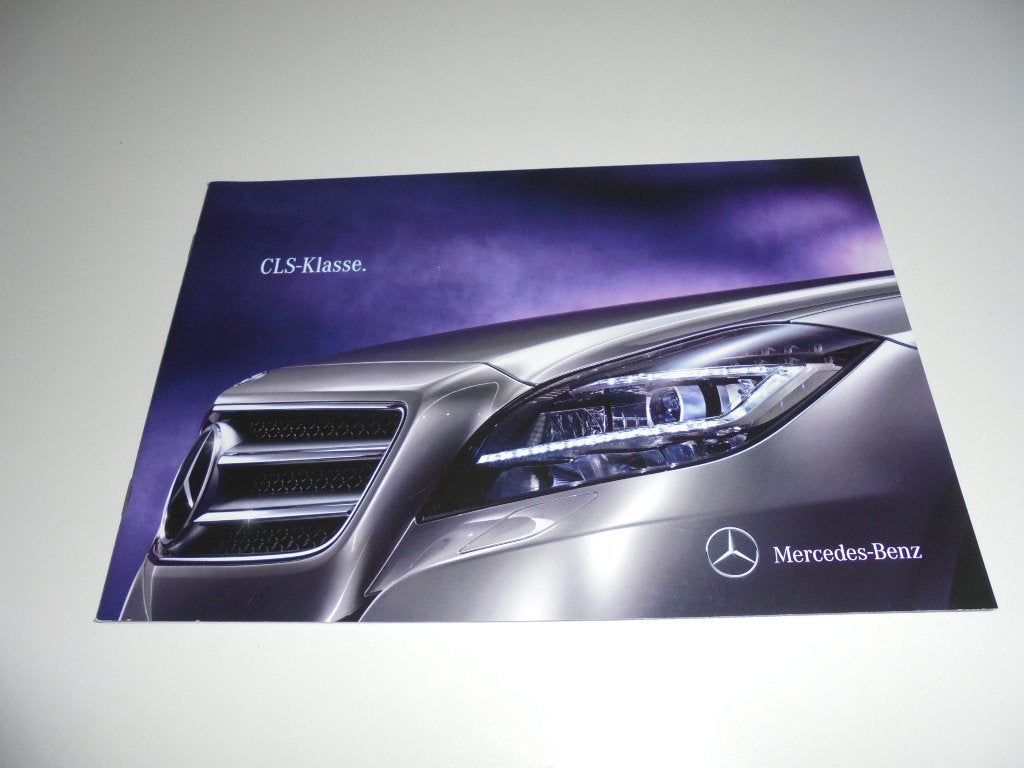 previewbrochure nieuwe Mercedes CLS  2011, Ophalen of Verzenden, Nieuw, Mercedes